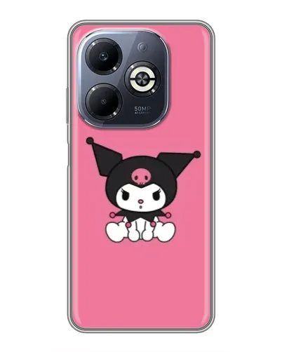 Чохол для Infinix Smart 8 Plus з картинкою «Похмура Kuromi» Чохол для Infinix Smart 8 Plus з картинкою «Похмура Kuromi»