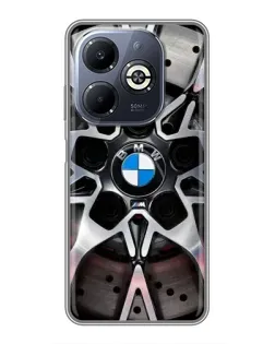 Чохол для Infinix Smart 8 Plus з картинкою «BMW — деталь диска» Чохол для Infinix Smart 8 Plus з картинкою «BMW — деталь диска»