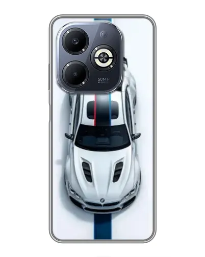 Чохол для Infinix Smart 8 Plus з картинкою «Вид зверху — BMW M» Чохол для Infinix Smart 8 Plus з картинкою «Вид зверху — BMW M»