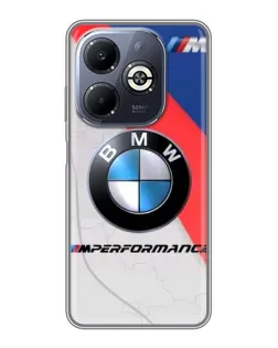 Чохол для Infinix Smart 8 Plus з картинкою «BMW Performance стиль»