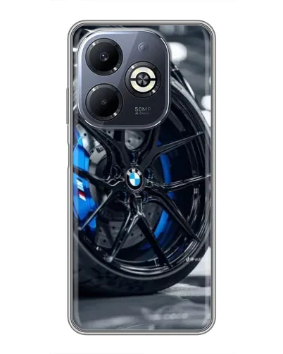 Чохол для Infinix Smart 8 Plus з картинкою «Колесо BMW зблизька» Чохол для Infinix Smart 8 Plus з картинкою «Колесо BMW зблизька»