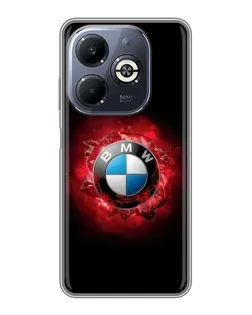 Чохол для Infinix Smart 8 Plus з картинкою «Логотип BMW — спалах»