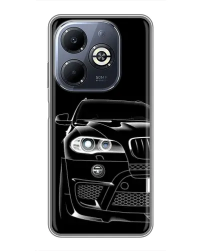Чохол для Infinix Smart 8 Plus з картинкою «Темний силует BMW» Чохол для Infinix Smart 8 Plus з картинкою «Темний силует BMW»