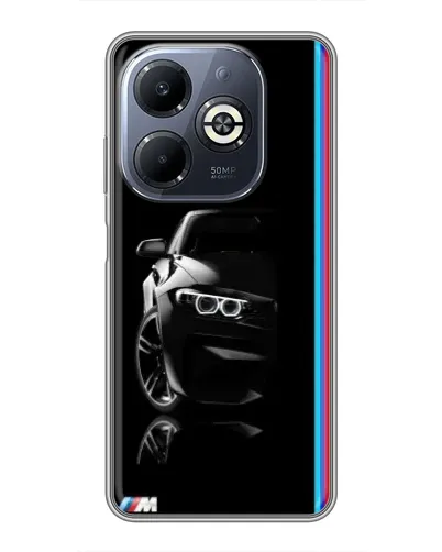 Чохол для Infinix Smart 8 Plus з картинкою «Силует BMW в темряві» Чохол для Infinix Smart 8 Plus з картинкою «Силует BMW в темряві»