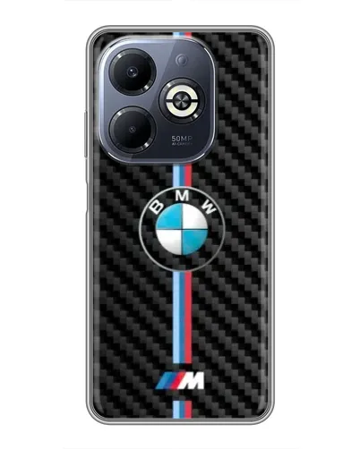 Чохол для Infinix Smart 8 Plus з картинкою «Емблема BMW та карбон» Чохол для Infinix Smart 8 Plus з картинкою «Емблема BMW та карбон»