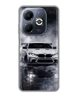 Чохол для Infinix Smart 8 Plus з картинкою «BMW крізь туман»