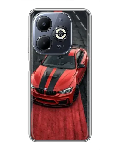 Чохол для Infinix Smart 8 Plus з картинкою «BMW на червоній доріжці» Чохол для Infinix Smart 8 Plus з картинкою «BMW на червоній доріжці»