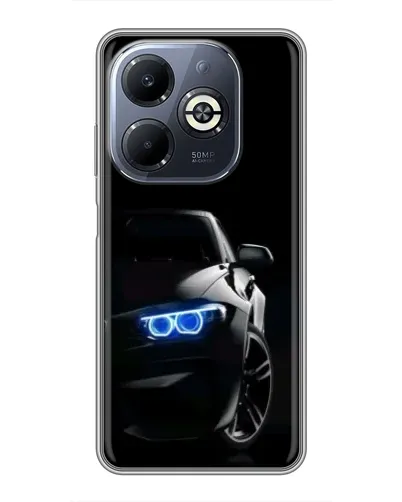 Чохол для Infinix Smart 8 Plus з картинкою «BMW — нічний погляд» Чохол для Infinix Smart 8 Plus з картинкою «BMW — нічний погляд»