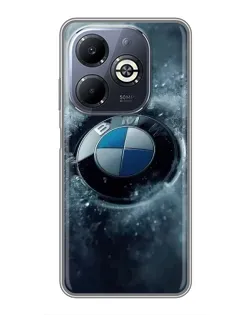 Чохол для Infinix Smart 8 Plus з картинкою «Логотип BMW — лід»