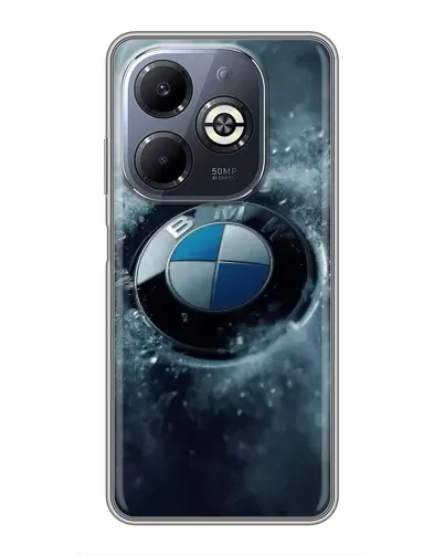 Чохол для Infinix Smart 8 Plus з картинкою «Логотип BMW — лід» Чохол для Infinix Smart 8 Plus з картинкою «Логотип BMW — лід»
