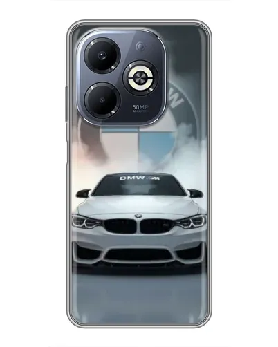 Чохол для Infinix Smart 8 Plus з картинкою «BMW в білому диму» Чохол для Infinix Smart 8 Plus з картинкою «BMW в білому диму»