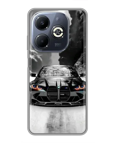 Чохол для Infinix Smart 8 Plus з картинкою «BMW — акварельний дрифт» Чохол для Infinix Smart 8 Plus з картинкою «BMW — акварельний дрифт»