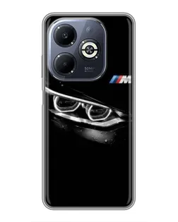 Чохол для Infinix Smart 8 Plus з картинкою «BMW — погляд тигра»
