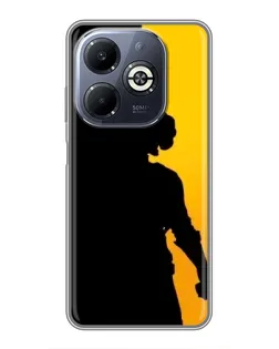Чехол для Infinix Smart 8 Plus с картинкой «Тень воина PUBG»