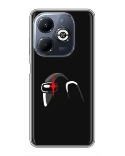 Чехол для Infinix Smart 8 Plus с картинкой «Among Us шлем»