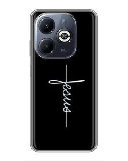 Чехол для Infinix Smart 8 Plus с картинкой «Тонкая линия веры»