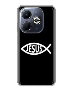 Чехол для Infinix Smart 8 Plus с картинкой «Классический Jesus»