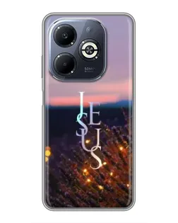 Чехол для Infinix Smart 8 Plus с картинкой «Свет Божий ночью»