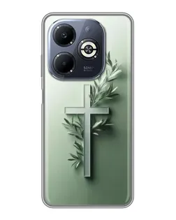 Чехол для Infinix Smart 8 Plus с картинкой «Оливковая ветвь»
