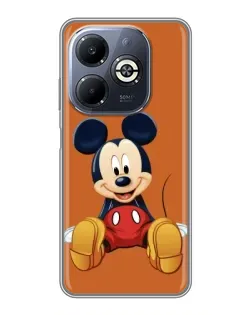 Чехол для Infinix Smart 8 Plus с картинкой «Микки отдыхает»