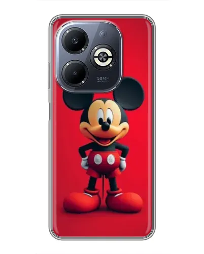 Чехол для Infinix Smart 8 Plus с картинкой «Mickey в полный рост»