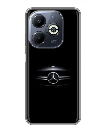 Чохол для Infinix Smart 8 Plus з картинкою «Mercedes — абстрактні лінії» Чохол для Infinix Smart 8 Plus з картинкою «Mercedes — абстрактні лінії»