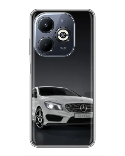 Чохол для Infinix Smart 8 Plus з картинкою «Mercedes AMG GT Silver» Чохол для Infinix Smart 8 Plus з картинкою «Mercedes AMG GT Silver»