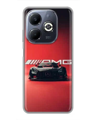 Чохол для Infinix Smart 8 Plus з картинкою «Mercedes AMG — червона лінія» Чохол для Infinix Smart 8 Plus з картинкою «Mercedes AMG — червона лінія»