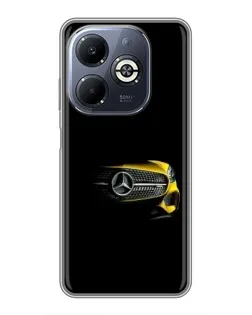 Чохол для Infinix Smart 8 Plus з картинкою «Mercedes — ретро стиль»