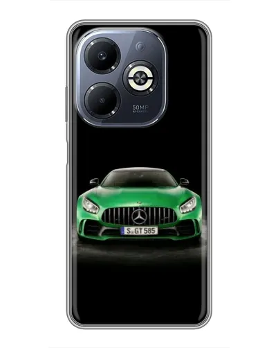 Чохол для Infinix Smart 8 Plus з картинкою «Mercedes — неоновий лого» Чохол для Infinix Smart 8 Plus з картинкою «Mercedes — неоновий лого»