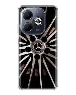 Чохол для Infinix Smart 8 Plus з картинкою «Диск Mercedes»