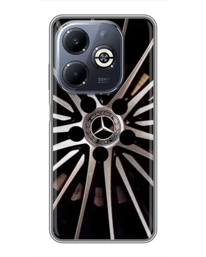 Чохол для Infinix Smart 8 Plus з картинкою «Диск Mercedes» Чохол для Infinix Smart 8 Plus з картинкою «Диск Mercedes»