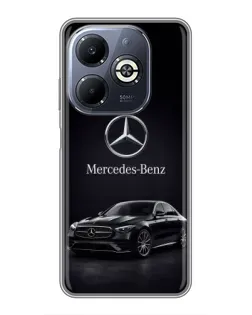 Чохол для Infinix Smart 8 Plus з картинкою «Mercedes — решітка радіатора»