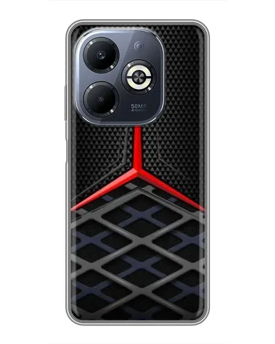 Чохол для Infinix Smart 8 Plus з картинкою «Mercedes Carbon Grid» Чохол для Infinix Smart 8 Plus з картинкою «Mercedes Carbon Grid»