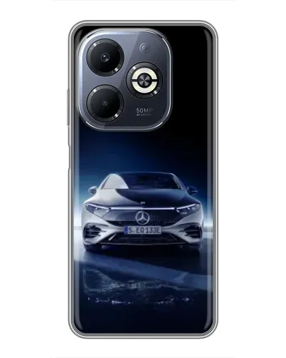 Чохол для Infinix Smart 8 Plus з картинкою «Нічний Mercedes EQ» Чохол для Infinix Smart 8 Plus з картинкою «Нічний Mercedes EQ»