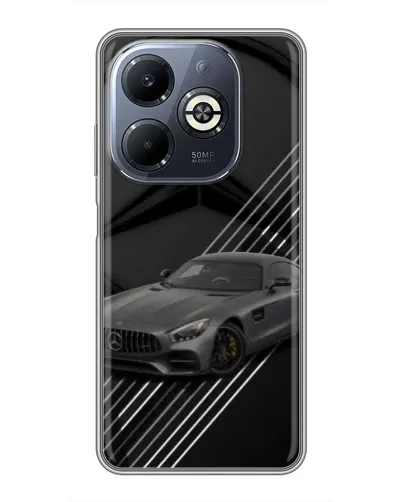 Чохол для Infinix Smart 8 Plus з картинкою «Mercedes AMG — графіка» Чохол для Infinix Smart 8 Plus з картинкою «Mercedes AMG — графіка»