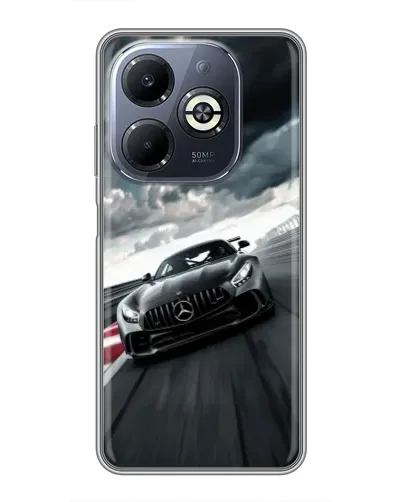 Чохол для Infinix Smart 8 Plus з картинкою «Гоночний Mercedes AMG» Чохол для Infinix Smart 8 Plus з картинкою «Гоночний Mercedes AMG»