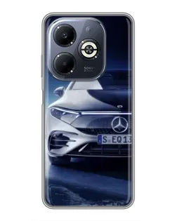 Чохол для Infinix Smart 8 Plus з картинкою «Mercedes EQ — майбутнє»
