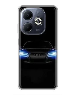 Чохол для Infinix Smart 8 Plus з картинкою «Audi в неоні» Чохол для Infinix Smart 8 Plus з картинкою «Audi в неоні»