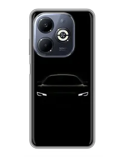 Чохол для Infinix Smart 8 Plus з картинкою «Погляд Audi у темряві» Чохол для Infinix Smart 8 Plus з картинкою «Погляд Audi у темряві»