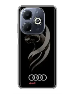Чохол для Infinix Smart 8 Plus з картинкою «Графіка — пантера та Audi» Чохол для Infinix Smart 8 Plus з картинкою «Графіка — пантера та Audi»