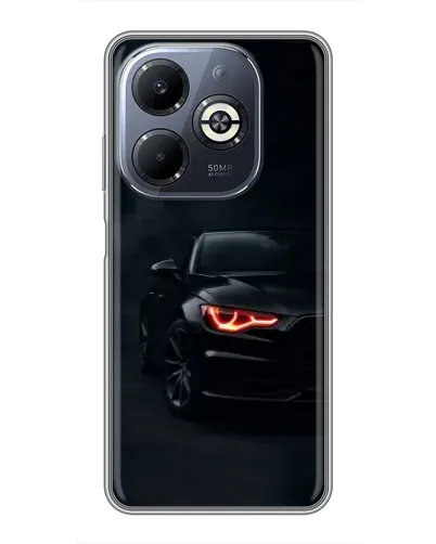 Чехол для Infinix Smart 8 Plus с картинкой «Audi — хищный взгляд»
