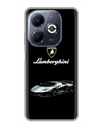 Чехол для Infinix Smart 8 Plus с картинкой «Логотип Lamborghini классика» Чехол для Infinix Smart 8 Plus с картинкой «Логотип Lamborghini классика»