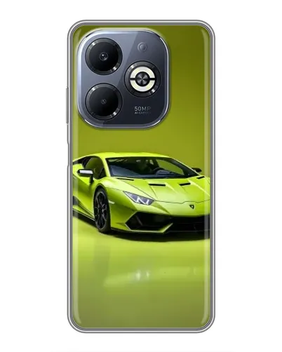 Чехол для Infinix Smart 8 Plus с картинкой «Салатовый Lamborghini Huracan» Чехол для Infinix Smart 8 Plus с картинкой «Салатовый Lamborghini Huracan»