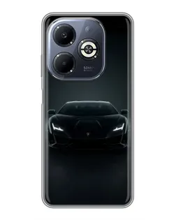 Чохол для Infinix Smart 8 Plus з картинкою «Чорний Lamborghini Aventador» Чохол для Infinix Smart 8 Plus з картинкою «Чорний Lamborghini Aventador»