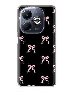 Чохол для Infinix Smart 8 Plus з картинкою «Бант-квітка»