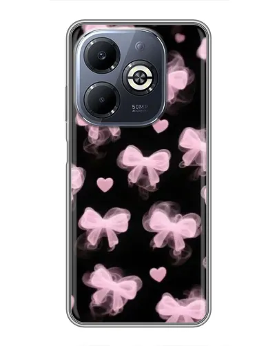 Чехол для Infinix Smart 8 Plus с картинкой «Геометрия банта» Чехол для Infinix Smart 8 Plus с картинкой «Геометрия банта»