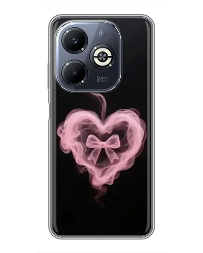 Чехол для Infinix Smart 8 Plus с картинкой «Дымчатое сердце» Чехол для Infinix Smart 8 Plus с картинкой «Дымчатое сердце»