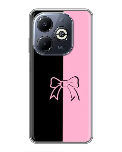 Чехол для Infinix Smart 8 Plus с картинкой «Половинки банта» Чехол для Infinix Smart 8 Plus с картинкой «Половинки банта»
