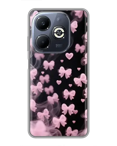 Чехол для Infinix Smart 8 Plus с картинкой «Неоновое кружево» Чехол для Infinix Smart 8 Plus с картинкой «Неоновое кружево»